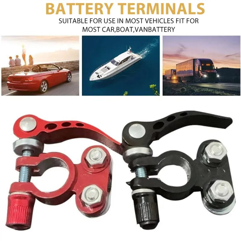 Automotive battery terminal clamp-1