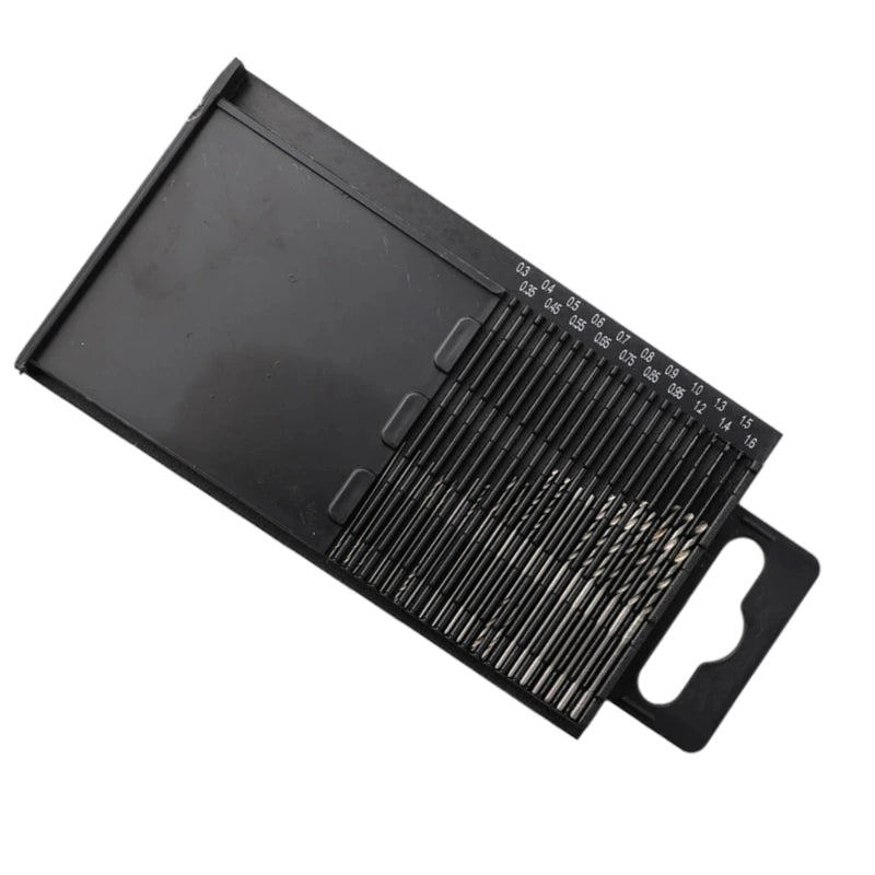 20Pcs Drill Bits For Precision Crafts Jewellery Watch Repair Model Making Hobby Work Electronics 0.3mm-1.6mm Mini HSS Spiral Dri,LK-AA154