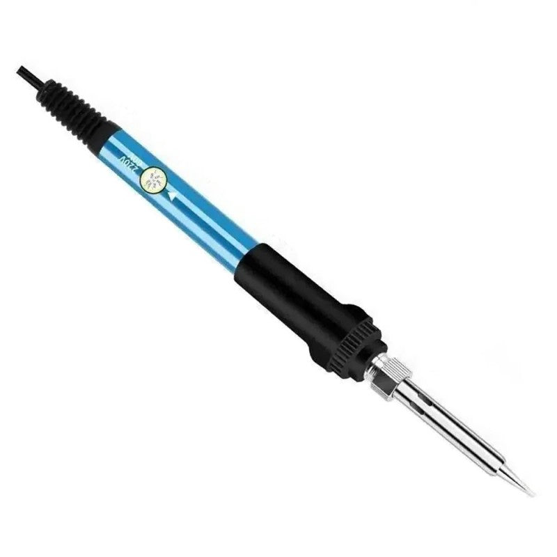 Adjustable Temperature 7-in-1 Electric Soldering Iron Kit, 60W Welding Repair Tool, LK-AA77