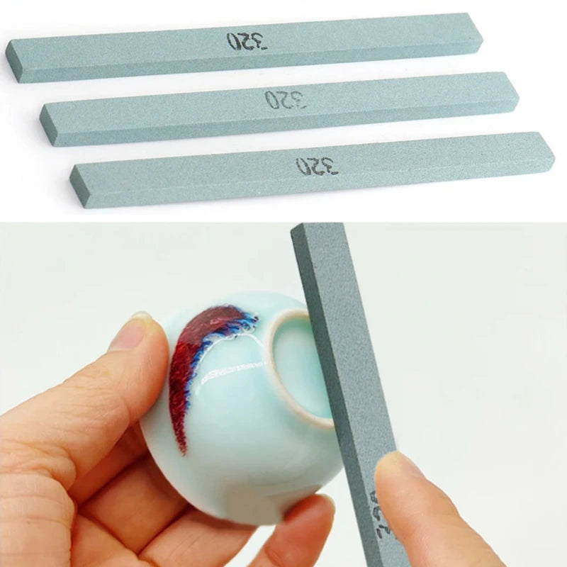 Small coarse grinding ceramic oil stone ceramic primer glaze polishing ceramic tools polishing stone tools,LK-AA178