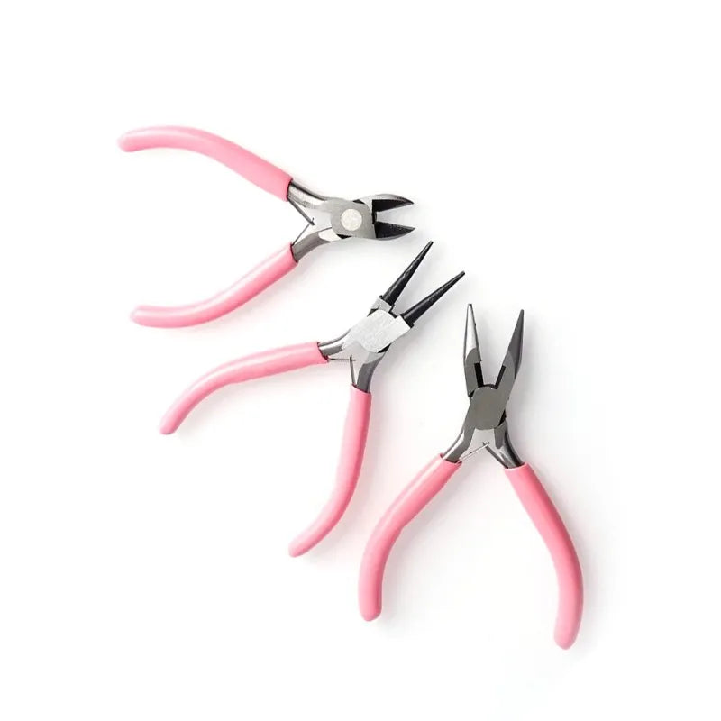 Versatile DIY Crafting Pliers and Wire Cutter Set Stainless Steel, LK-FP10