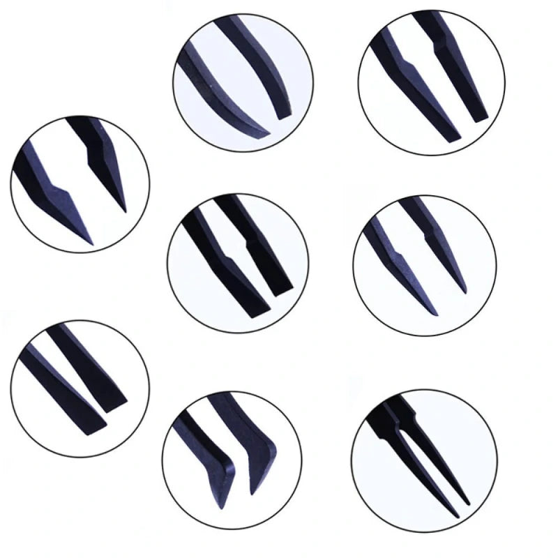 Fine Tip Anti-Static Jewelry Tweezers-6