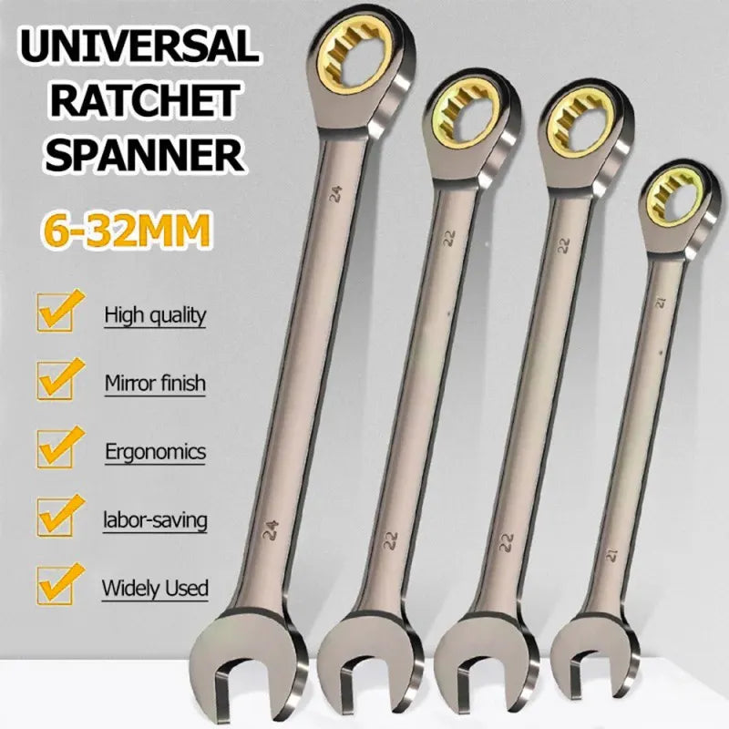 Multi-Function Ratchet Wrench Set-1