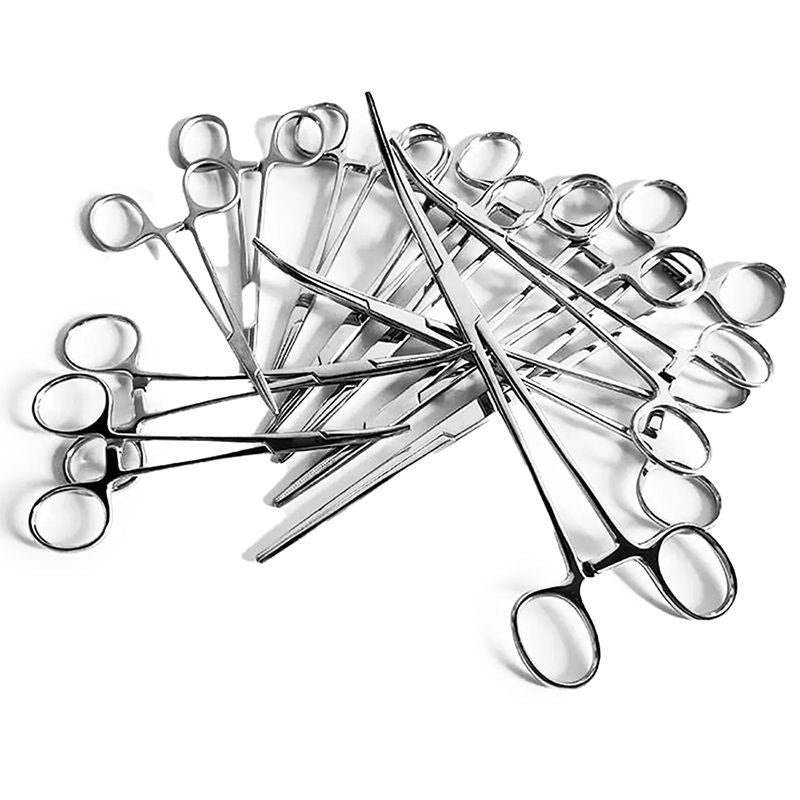 Straight Curved Locking Hemostatic Forceps