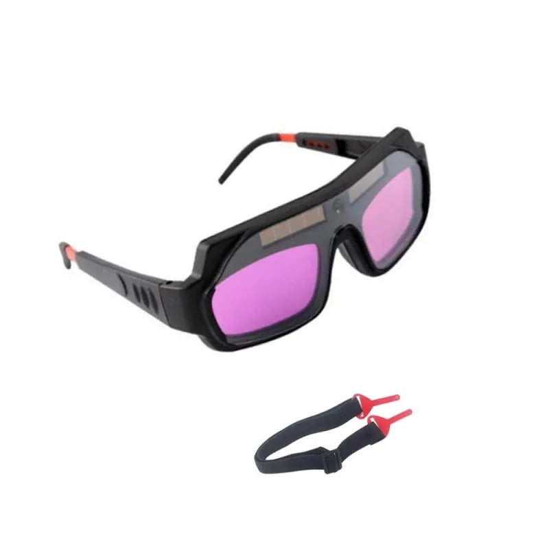 Auto-Darkening Protective Welding Glasses, Anti-Glare Goggles for Eye Safety and Argon Arc Welding, LK-AA80