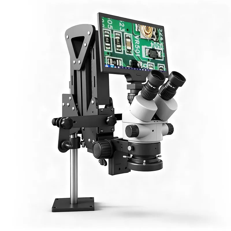 Professional trinocular stereo microscope LK-MH04B