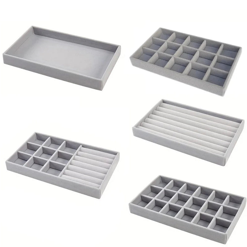 Jewelry box velvet jewelry box