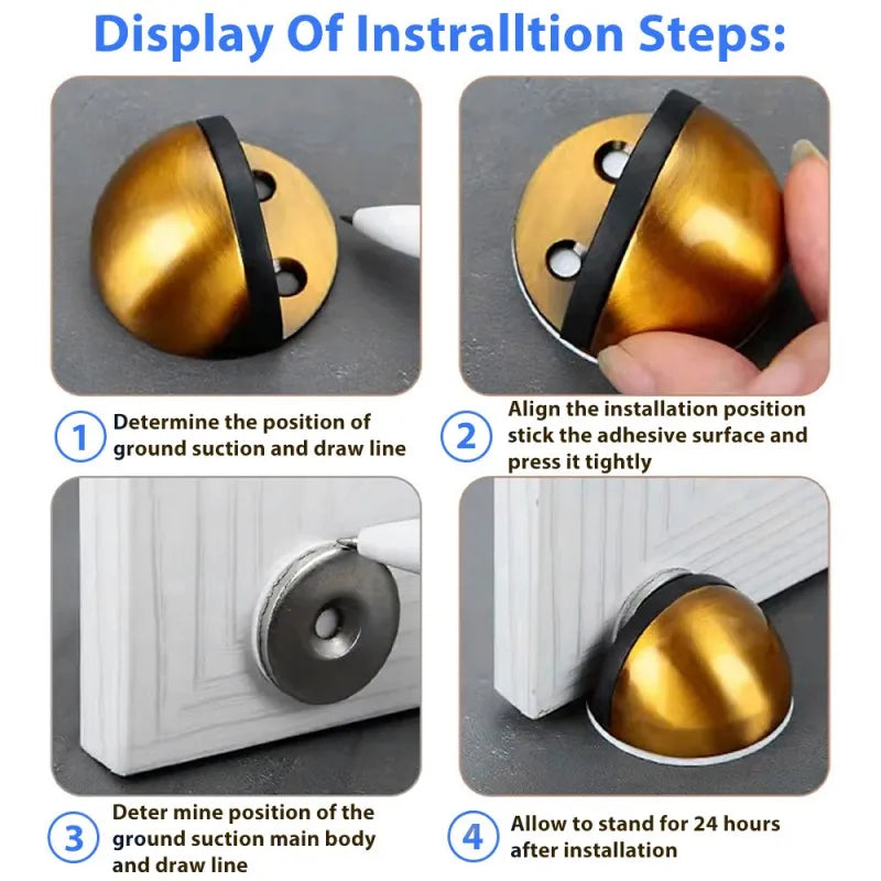 Concealed Magnetic Door Stopper-1