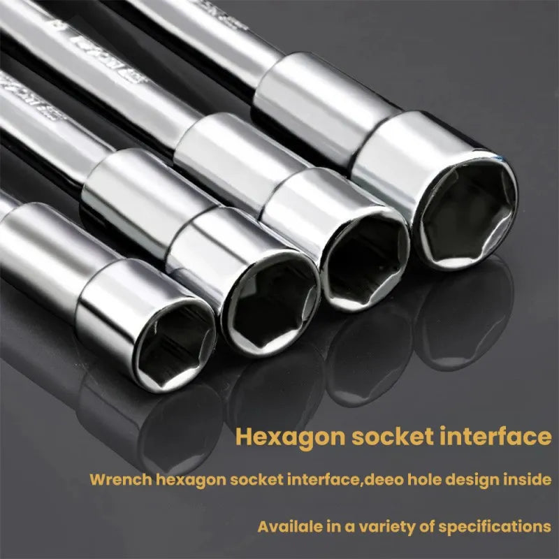 CR-V Steel Pipe Spanner-2