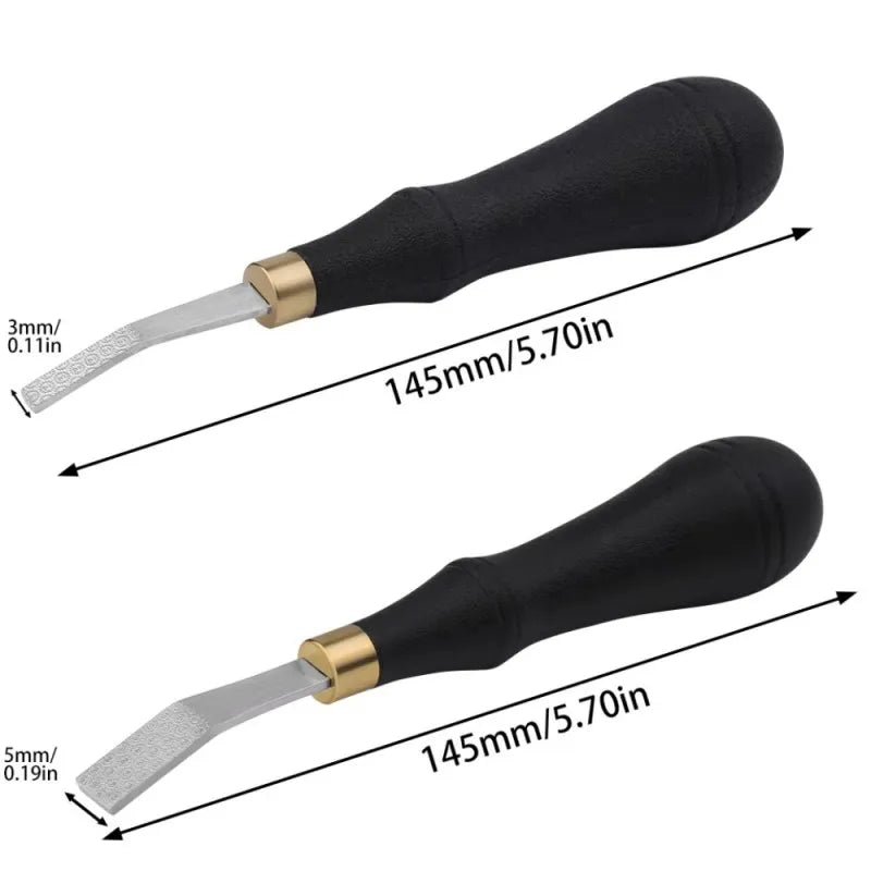 Silicone Grip Leatherworking Rasp-2