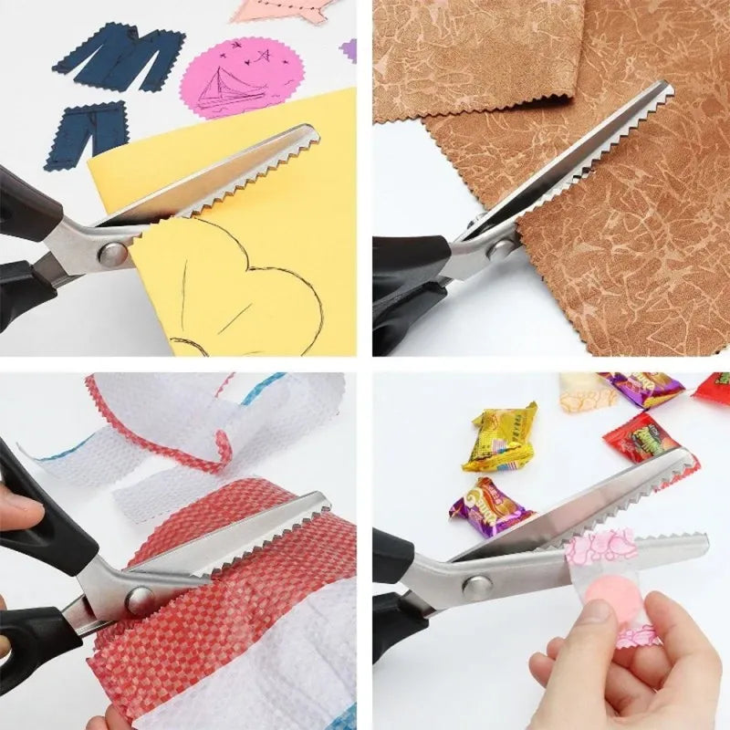 Ergonomic Black Grip Scissors-2