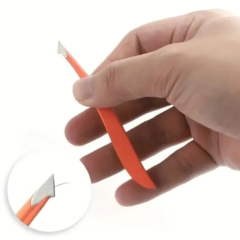 Metal Eyebrow Tweezers-2