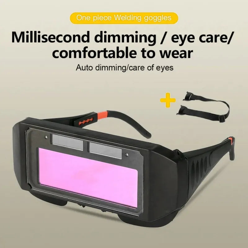 Welding Goggles with Auto-Darkening Feature for Safety and Eye Protection, LK-AA79