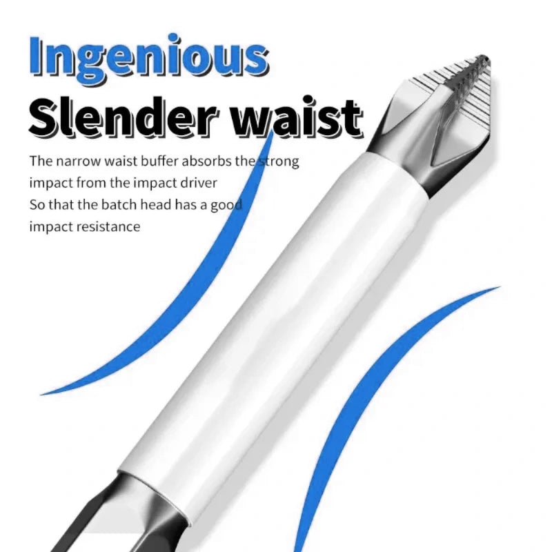 6 PCs Non-Slip Magnetic Cross Head Electric Driver Set - High Hardness Hand Drill Bits Household Electric Screwdrivers,LK-AA240