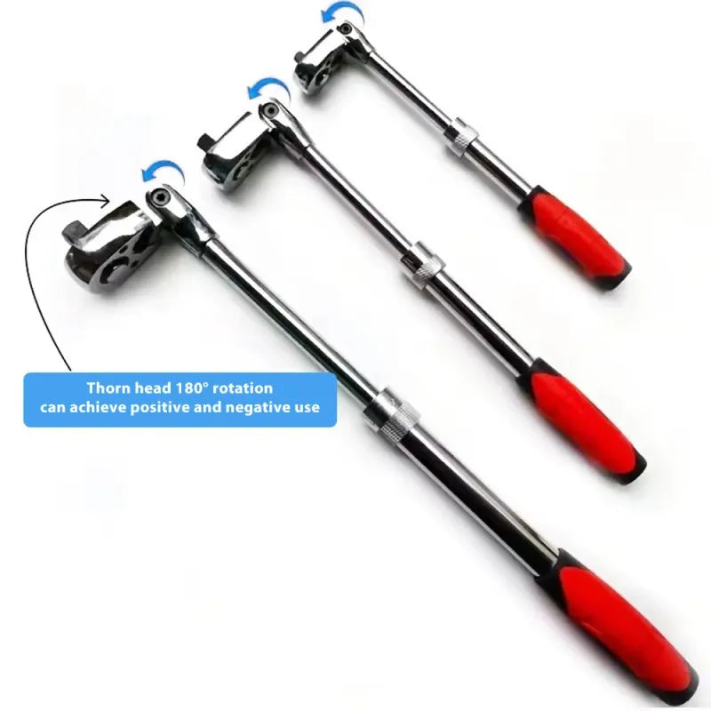 Adjustable-length ratchet wrench-2