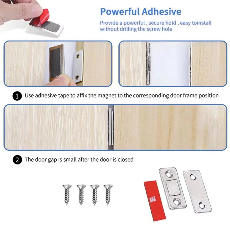 Magnetic Door Catch for Cabinets-2