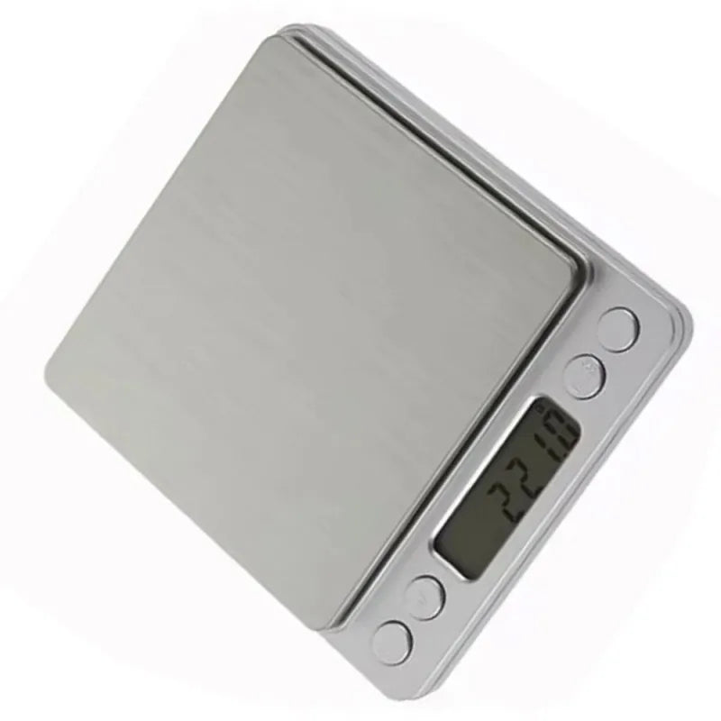 High-Precision Digital Kitchen and Jewelry Scale, 500g/0.01g to 3kg/0.1g with Dual Trays,LK-AA95