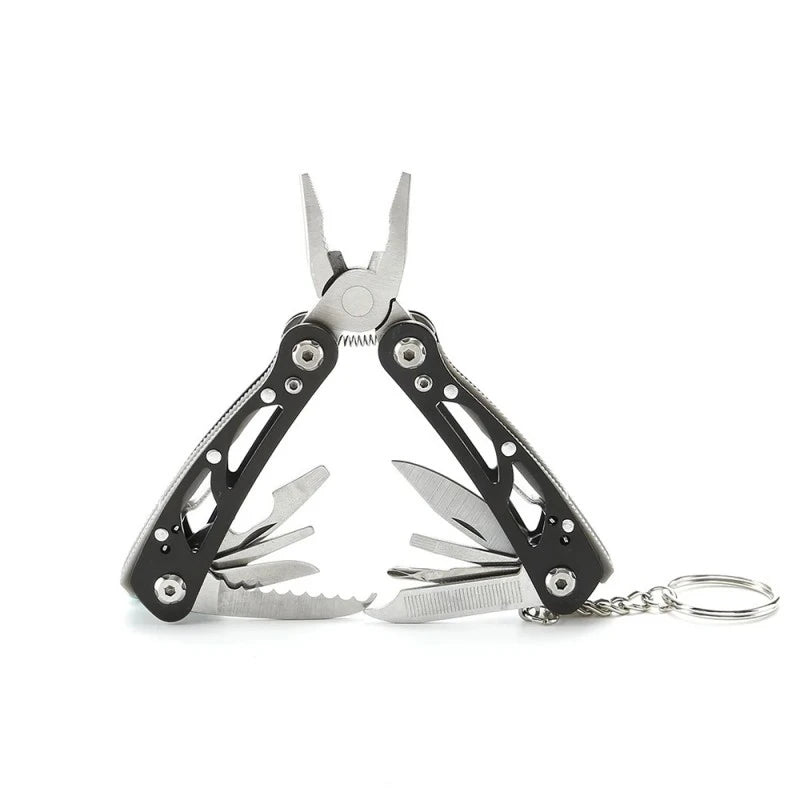 Multi-Functional Mini Folding Outdoor Tool Pliers Set – Durable Combination Repair Tools Made from Carbon Steel,LK-AA102