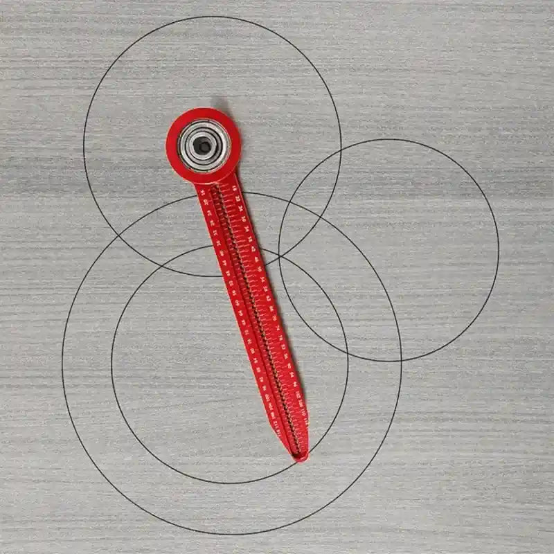 Precision Circular Scribe Tool for Woodworking and Marking Measurements,LK-AA89