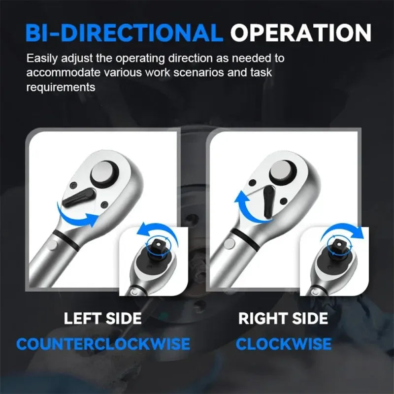 Ratchet handle torque wrench-3