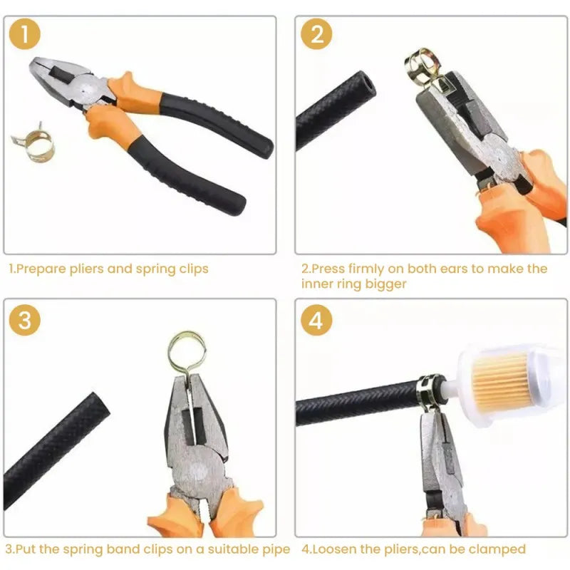 Fuel pipe retaining clamp-4