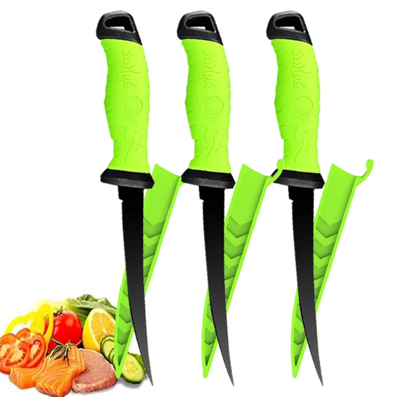 Stainless Steel Boning Knife for Seafood-3