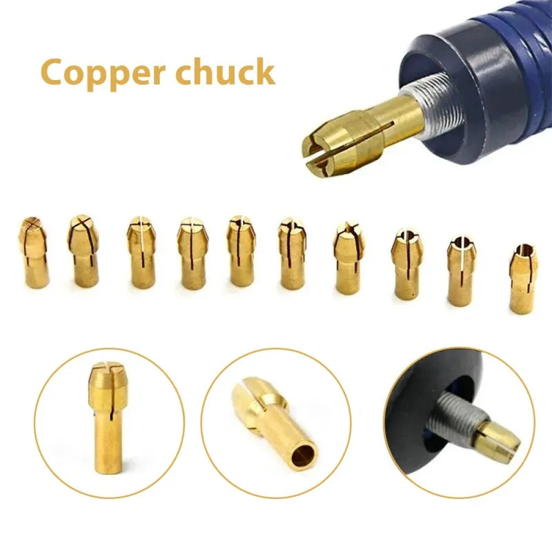 Mini Drill Bit Collet for Accurate Drilling-4