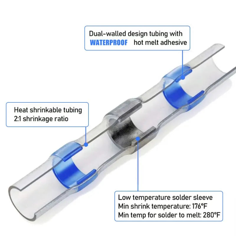 Bundle of Heat-Shrink Solder Terminals-3