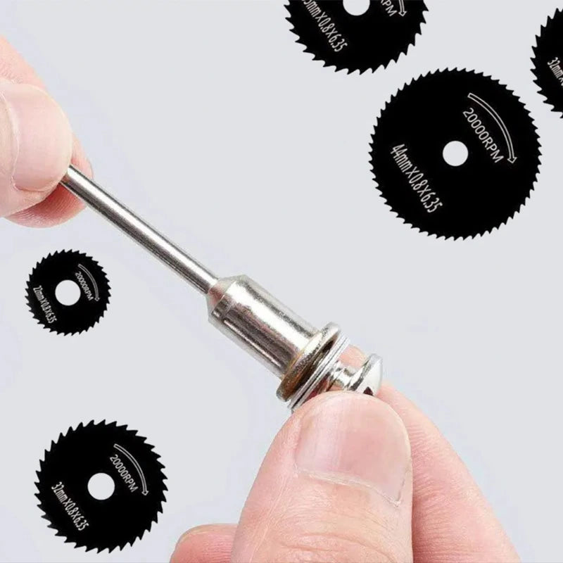 6pc Woodworking Metal Cutting Blade Electric Drill Circular Saw Blade High-speed Steel Electric Grinder Small Saw Blade Tool Set,LK-AA135