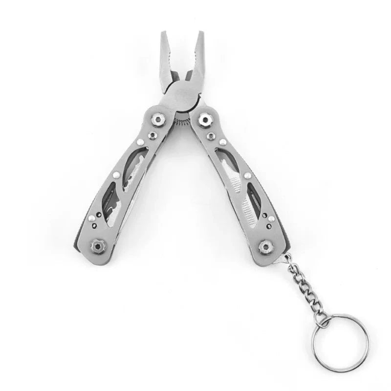 Multi-Functional Mini Folding Outdoor Tool Pliers Set – Durable Combination Repair Tools Made from Carbon Steel,LK-AA102