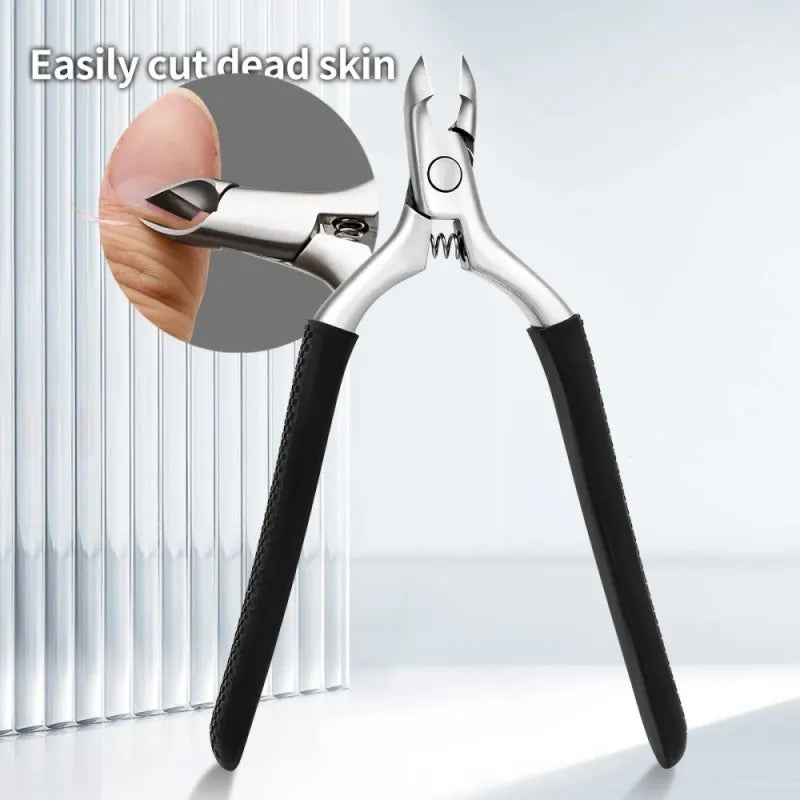 Ergonomic Nail Clippers with Silicone-5