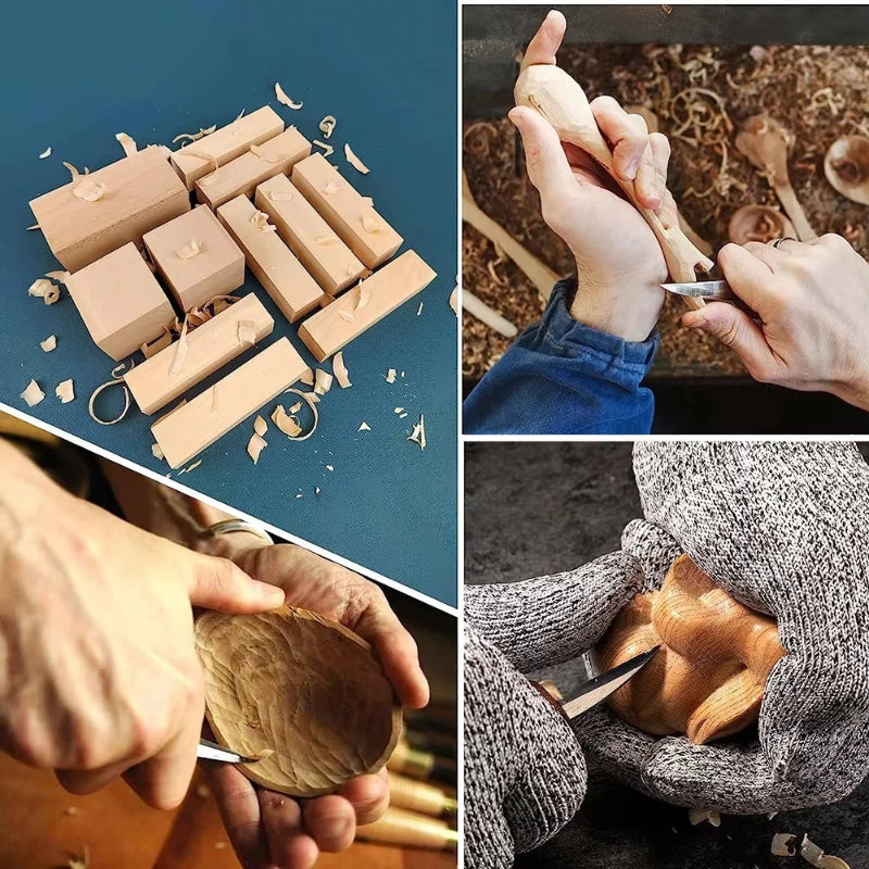 Wood Carving Kit for Hobbyists-5