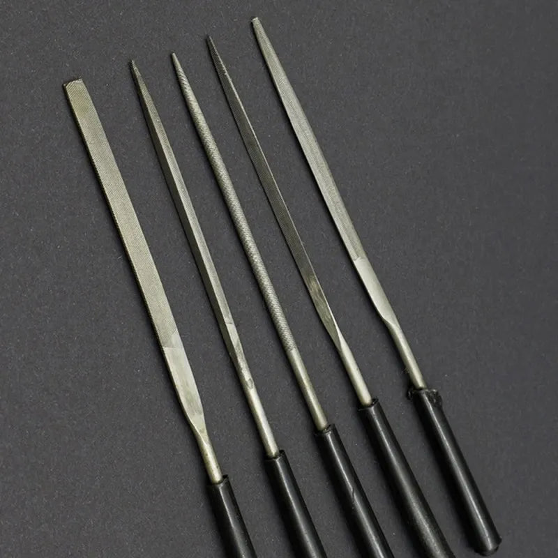 Needle Files Set 5/10PCS 3x140mm for Metal and Stone Crafts, LK-AA48