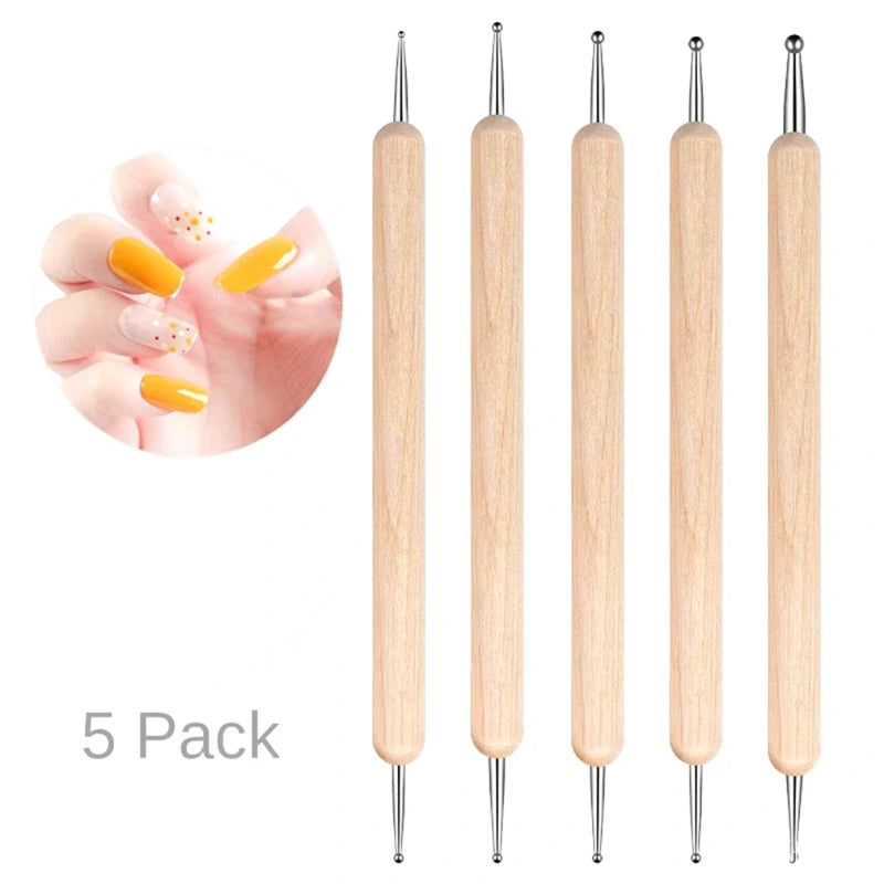 Two-way precision nail art tool-5