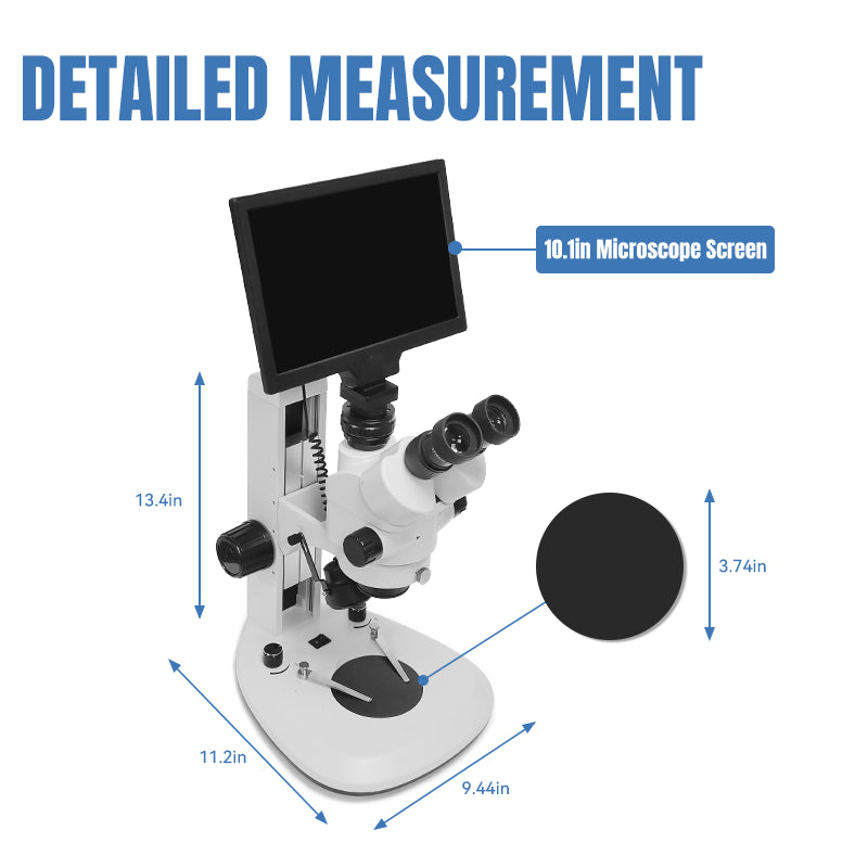 Trinocular Optical 7X-45X Stereo Microscope,LK-MS04B