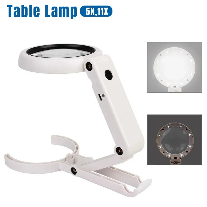 Desk-Style Portable Magnifying Glass-6
