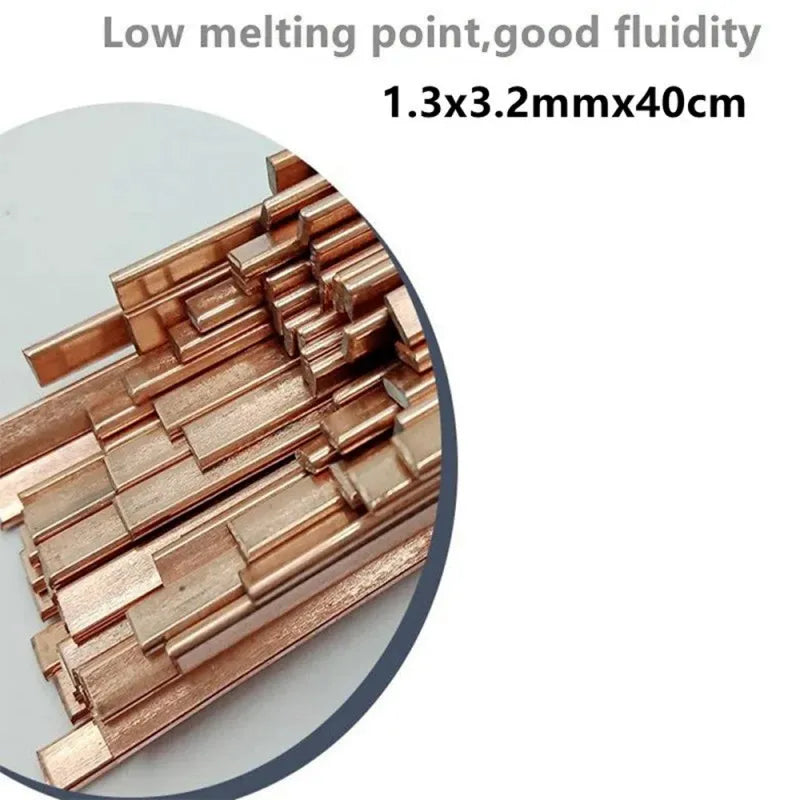 Phosphor Copper Welding Rods 500mm for Soldering Brass and Bronze, LK-AA76