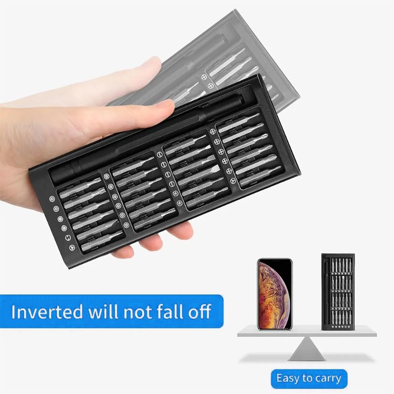 25-in-1 Screwdriver Set with Magnetic Bits – Cross Slot, Hexagonal Precision, DIY Detachable Mini Tool Box, Ideal for Smart Home, PC, and Mobile Phone Repair.LK-AA104