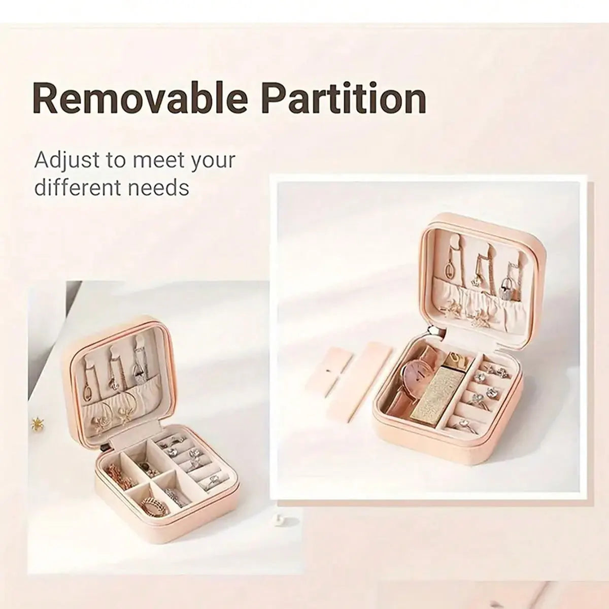 New creative letter jewelry box portable travel ring necklace earrings stud earrings earrings earrings earrings storage box,LK-AA245