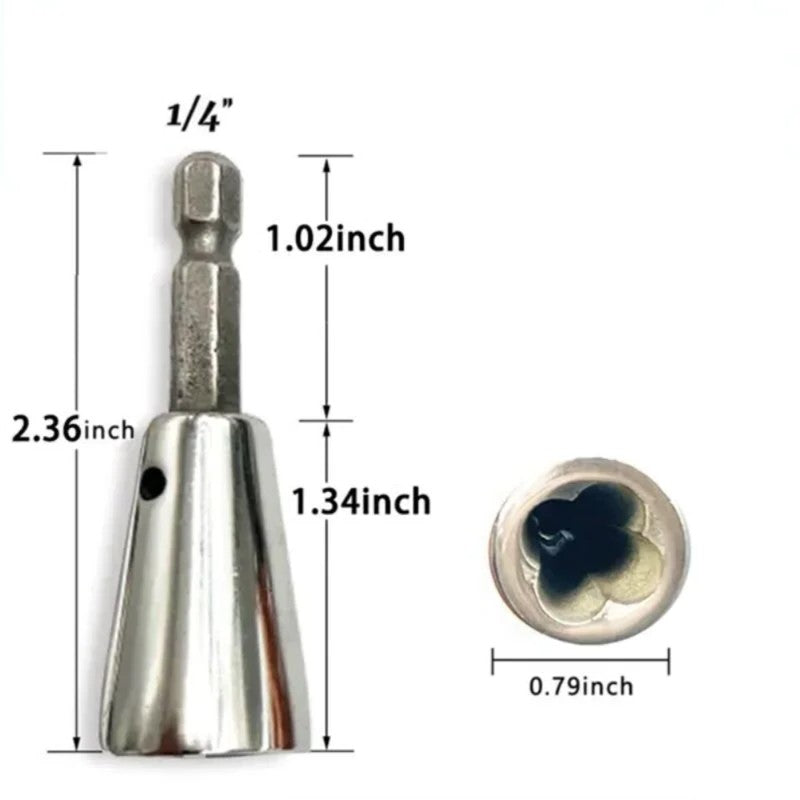 1PC Wire Twisting Tool – Quick Twist Multi-Tool for Electricians, Compatible with Power Drill Drivers, Cable Connector Twisting Device,LK-AA118