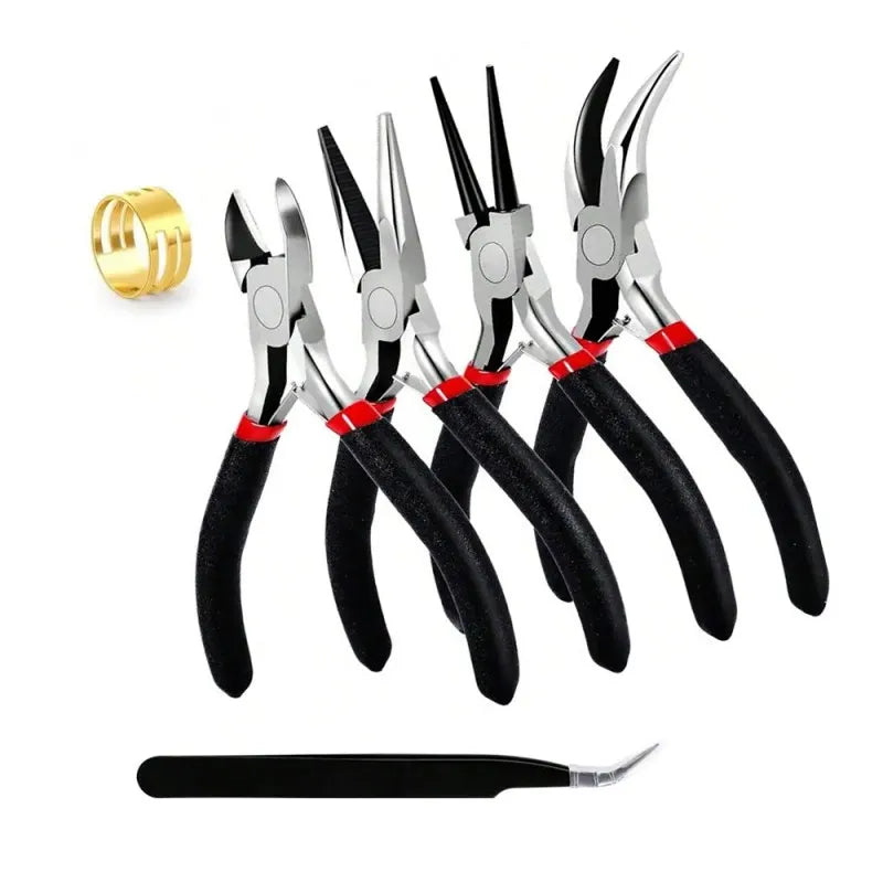 4-Piece Pliers Set for Jewelry DIY-7