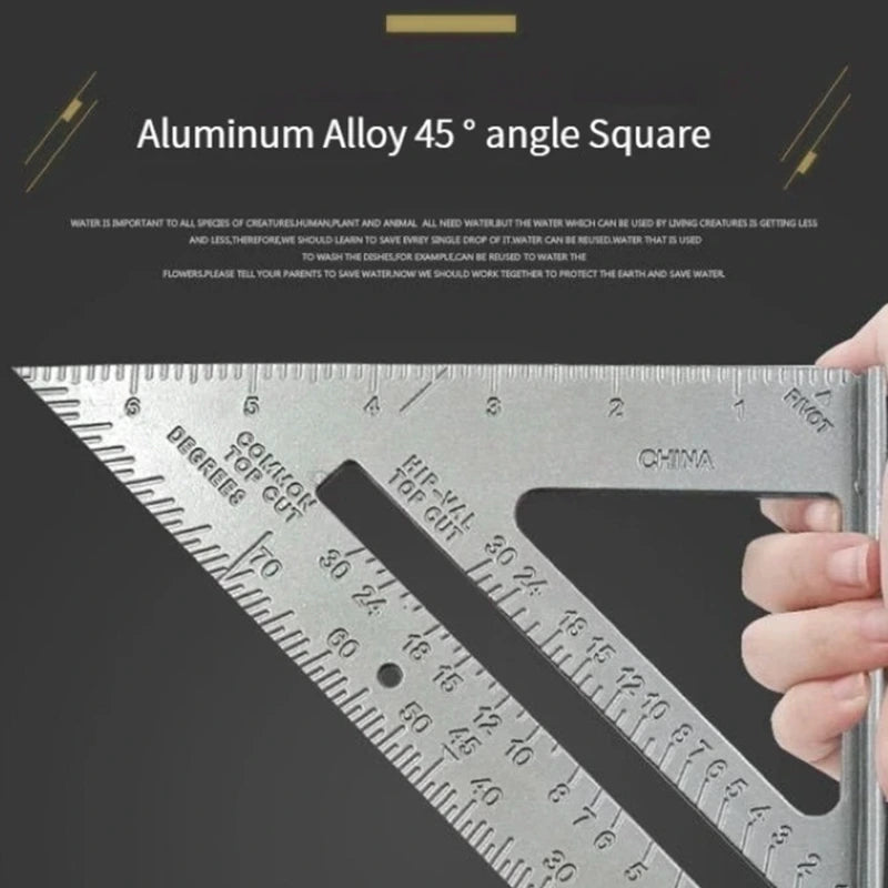 High-Accuracy Triangle Scale Ruler-2