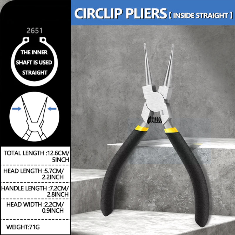 Thin-Tip Circlip Pliers-7
