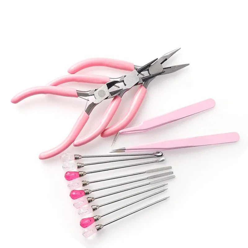 Versatile DIY Crafting Pliers and Wire Cutter Set Stainless Steel, LK-FP10