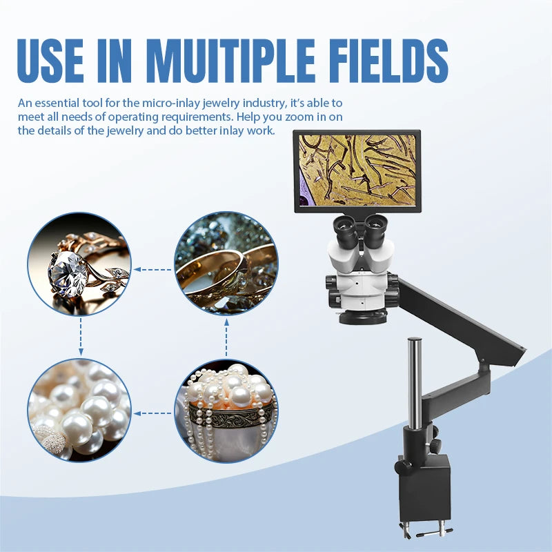 Trinocular Stereoscopic Microscope, LK-MH01B