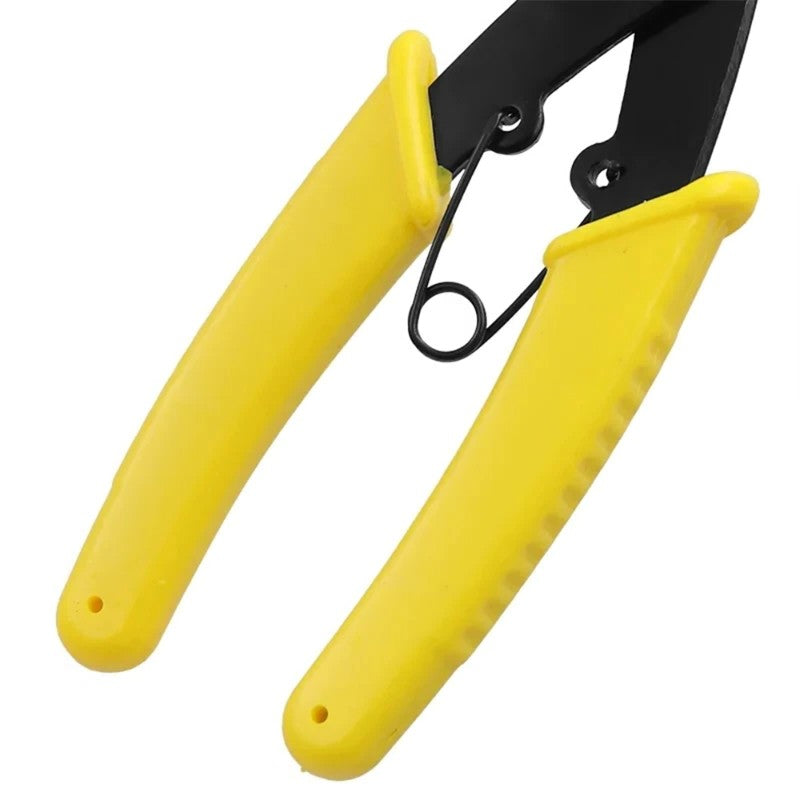 2-in-1 Internal and External Snap Ring Pliers – Spring-Loaded Dual-Purpose Tool for Mounting and Removing Circlips,LK-AA106