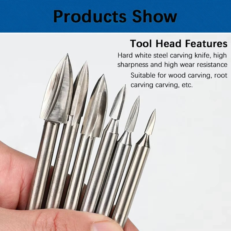 White Steel Carving Tools-7