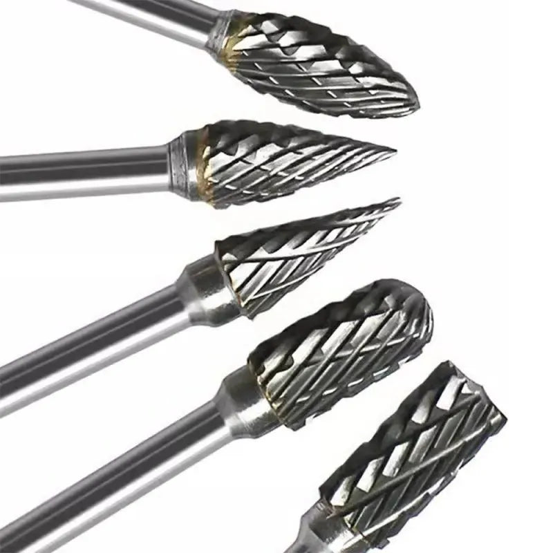 10PCS Tungsten Carbide Burr Set for Woodworking Grinding, LK-AA53
