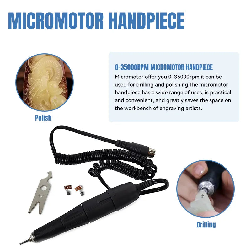 Air-Free Pneumatic Engraving Tools, LK-AT02