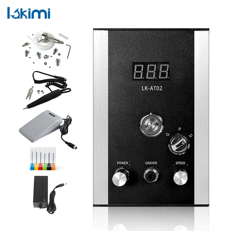 Air-Free Pneumatic Engraving Tools, LK-AT02